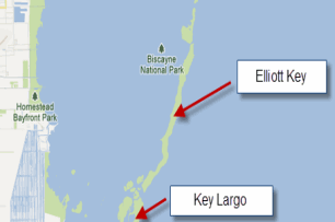 Elliott Key Map